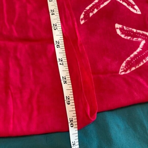 WRAP pink starfish Scarf - Picture 5 of 7